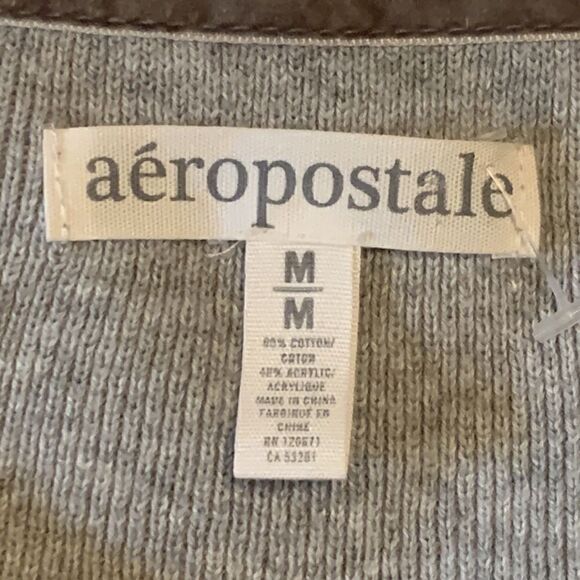 AEROPOSTALE, sweater, button up, cotton/acrylic, medium, great condition - Picture 5 of 12